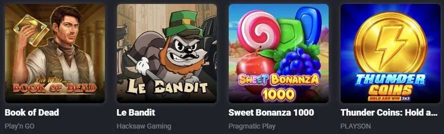 Rollero Online Casino Spiele